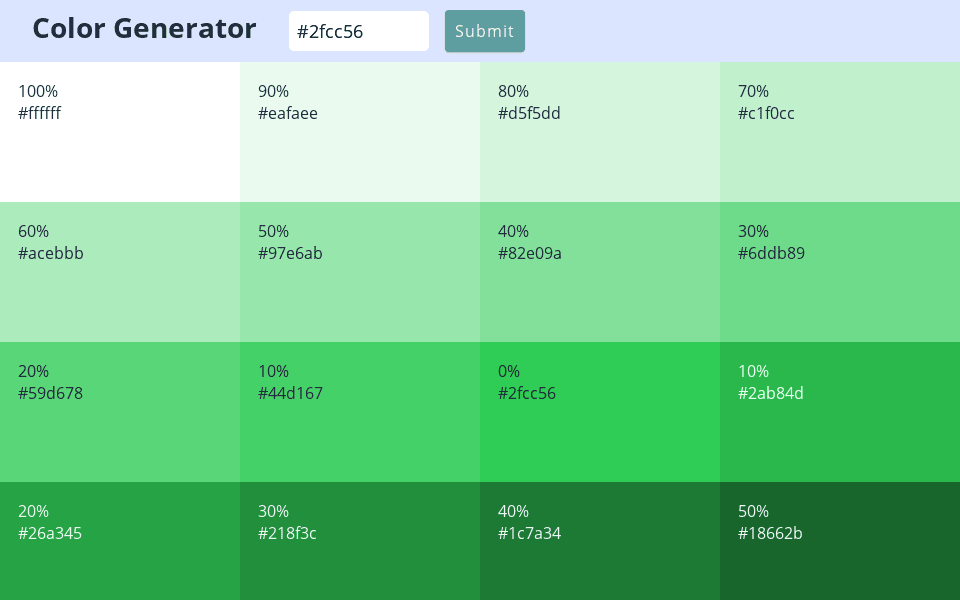 Color Generator